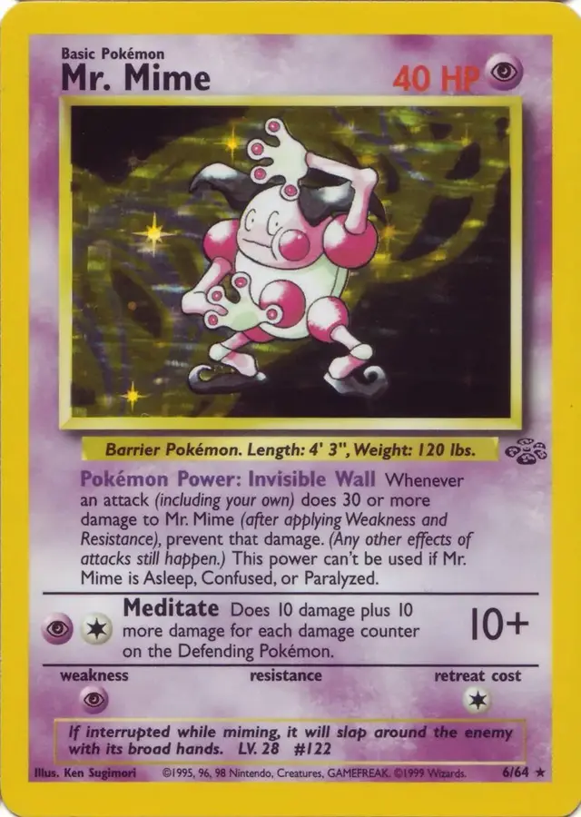 Mr. Mime - Pokemon Jungle #6