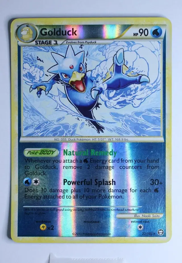 Golduck [Reverse Holo] - Pokemon Triumphant #22