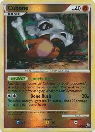Cubone [Reverse Holo] - Pokemon Triumphant #60