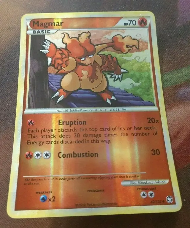 Magmar [Reverse Holo] - Pokemon Triumphant #42