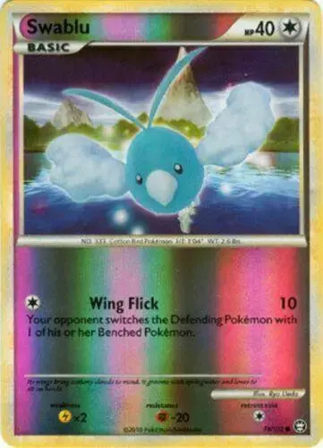Swablu [Reverse Holo] - Pokemon Triumphant #78
