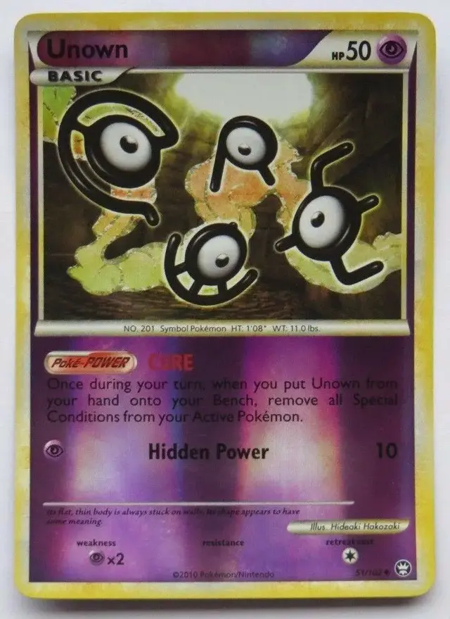 Unown [Reverse Holo] - Pokemon Triumphant #51