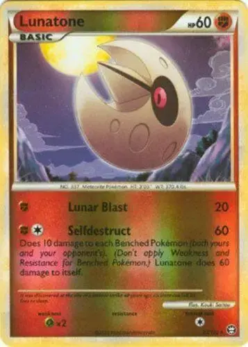 Lunatone [Reverse Holo] - Pokemon Triumphant #25