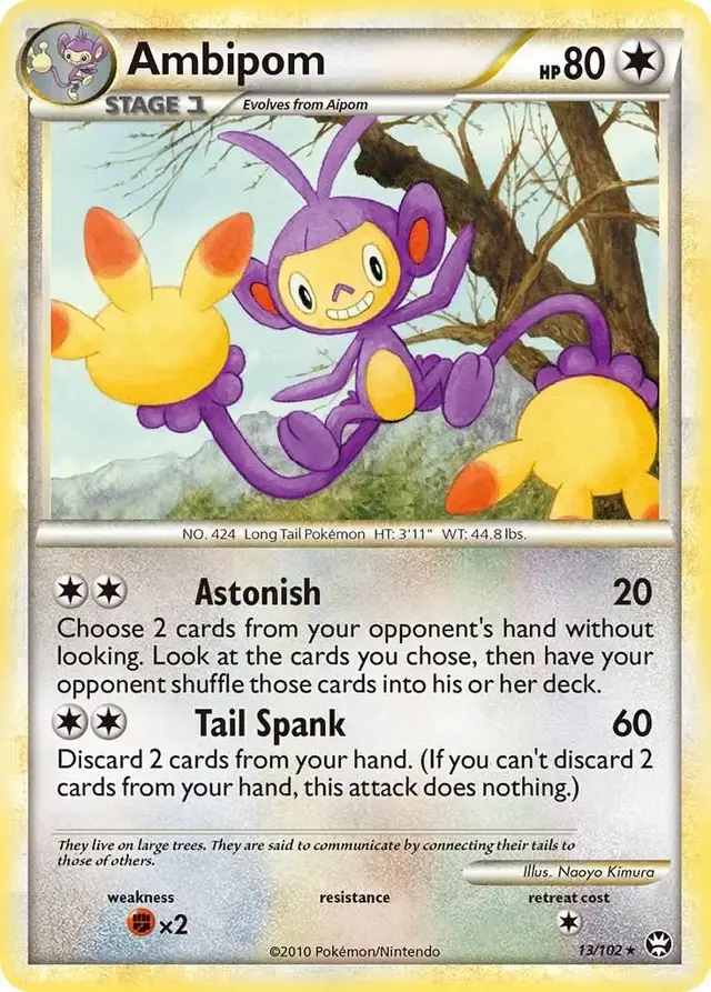 Ambipom - Pokemon Triumphant #13