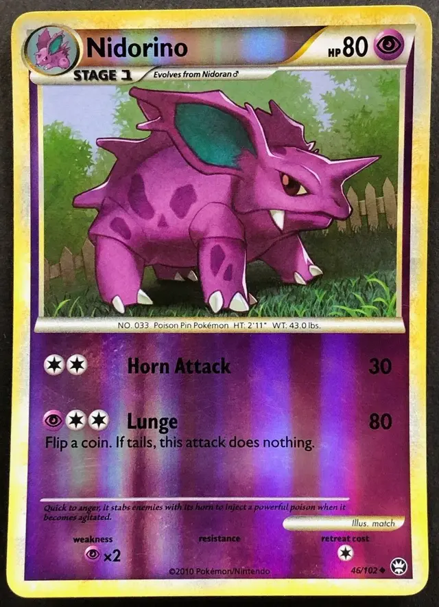 Nidorino [Reverse Holo]