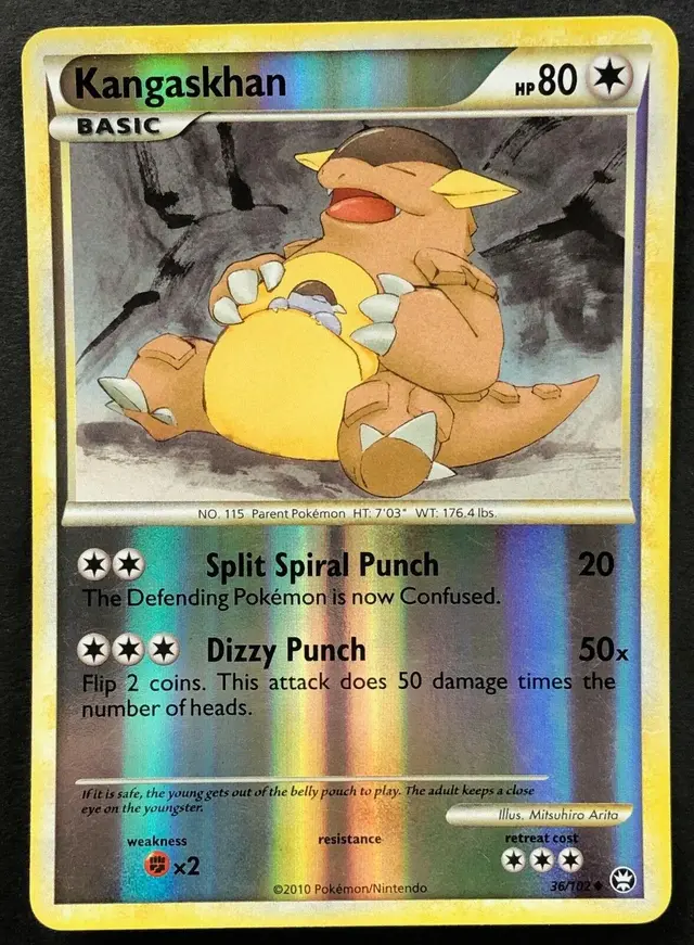 Kangaskhan [Reverse Holo] - Pokemon Triumphant #36
