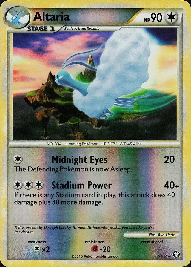 Altaria [Reverse Holo] - Pokemon Triumphant #2