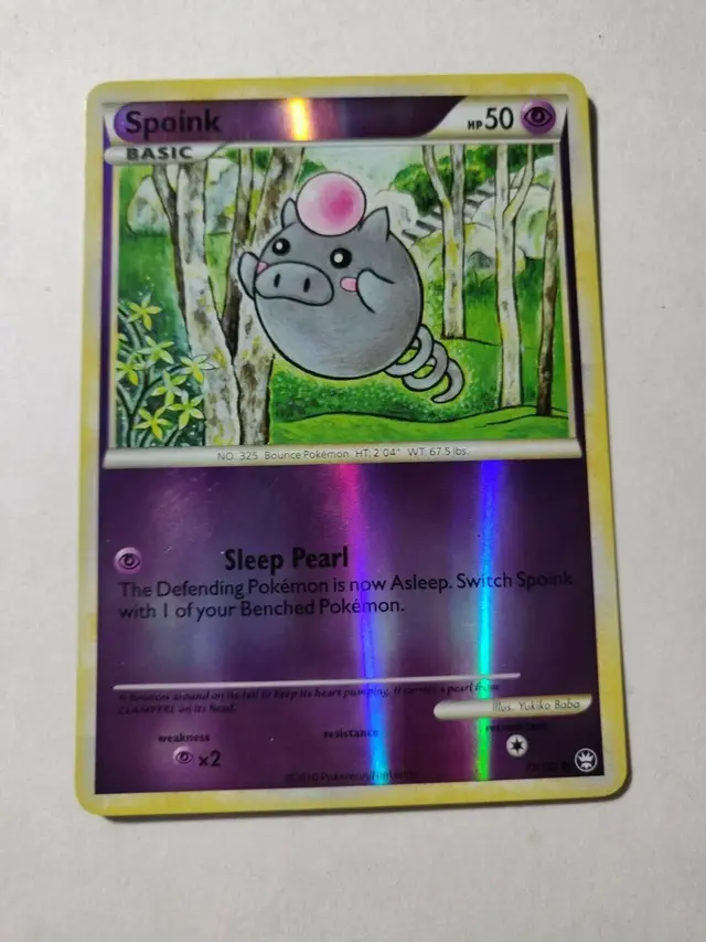 Spoink [Reverse Holo] - Pokemon Triumphant #77