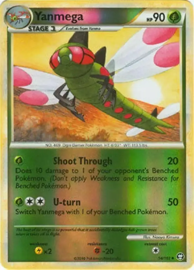 Yanmega [Reverse Holo] - Pokemon Triumphant #54