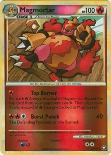 Magmortar [Reverse Holo] - Pokemon Triumphant #27