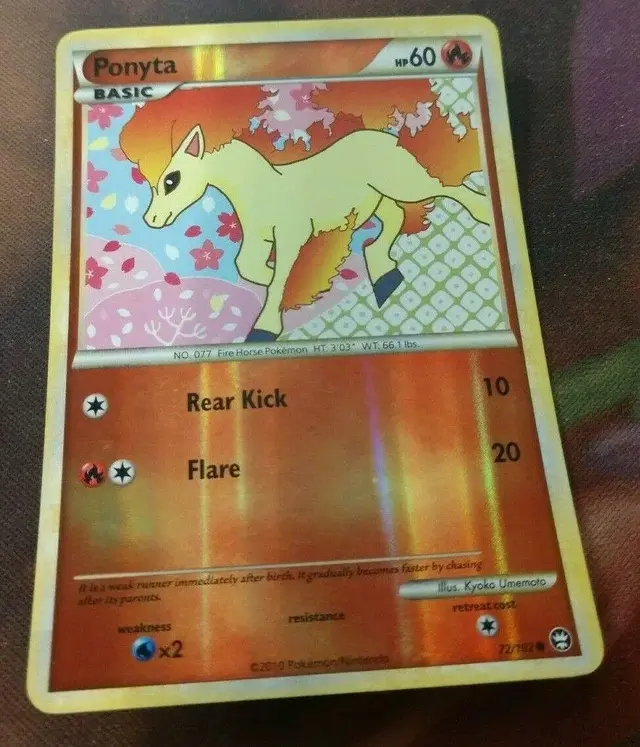 Ponyta [Reverse Holo] - Pokemon Triumphant #72