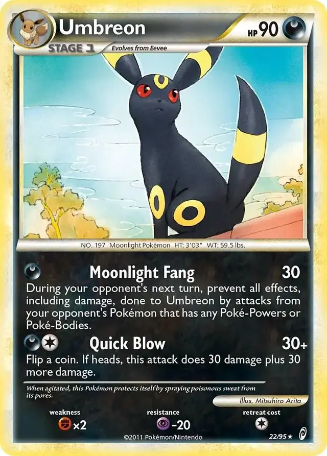 Umbreon - Pokemon Call of Legends #22