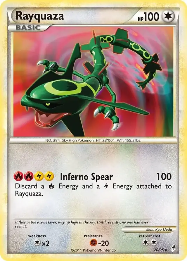 Rayquaza - Pokemon Call of Legends #20