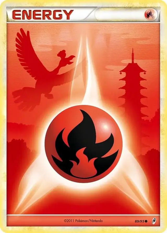 Fire Energy - Pokemon Call of Legends #89