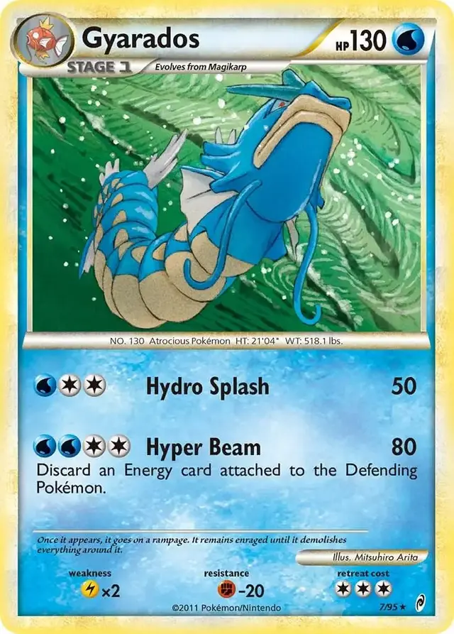 Gyarados - Pokemon Call of Legends #7