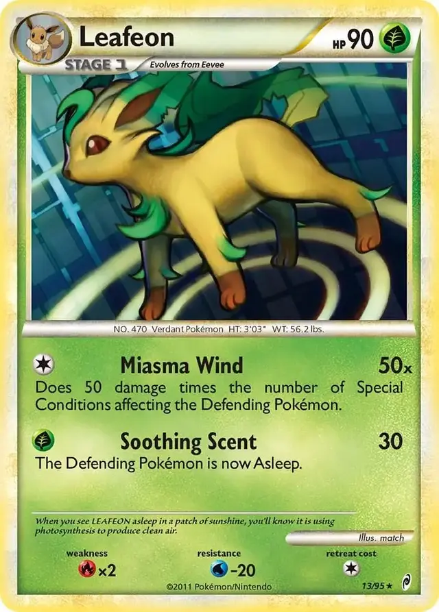 Leafeon - Pokemon Call of Legends #13