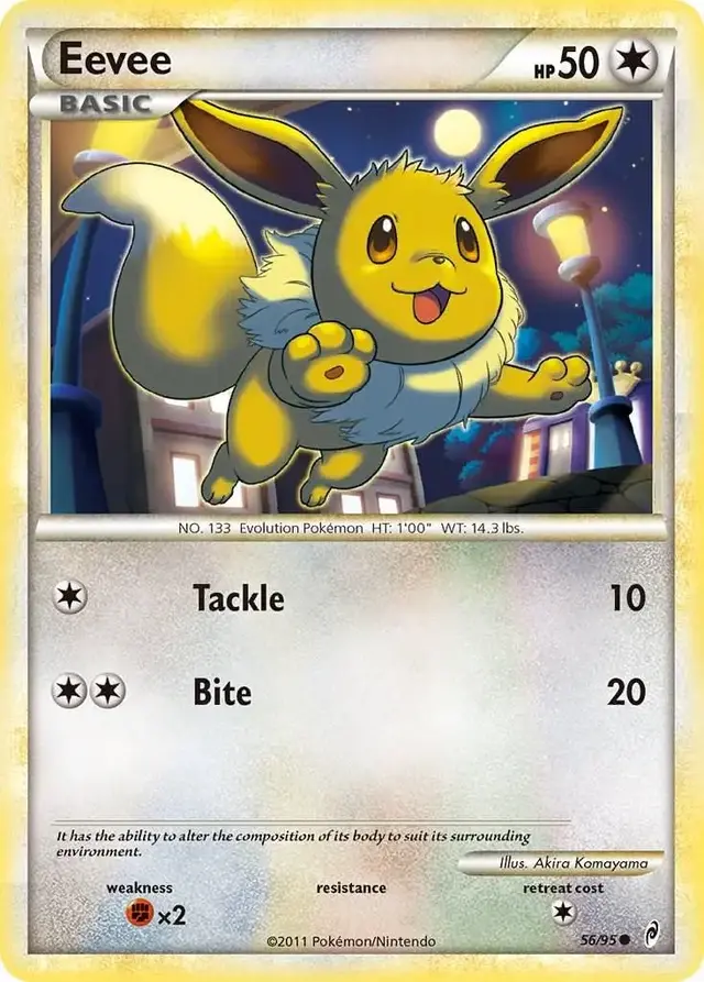 Eevee - Pokemon Call of Legends #56