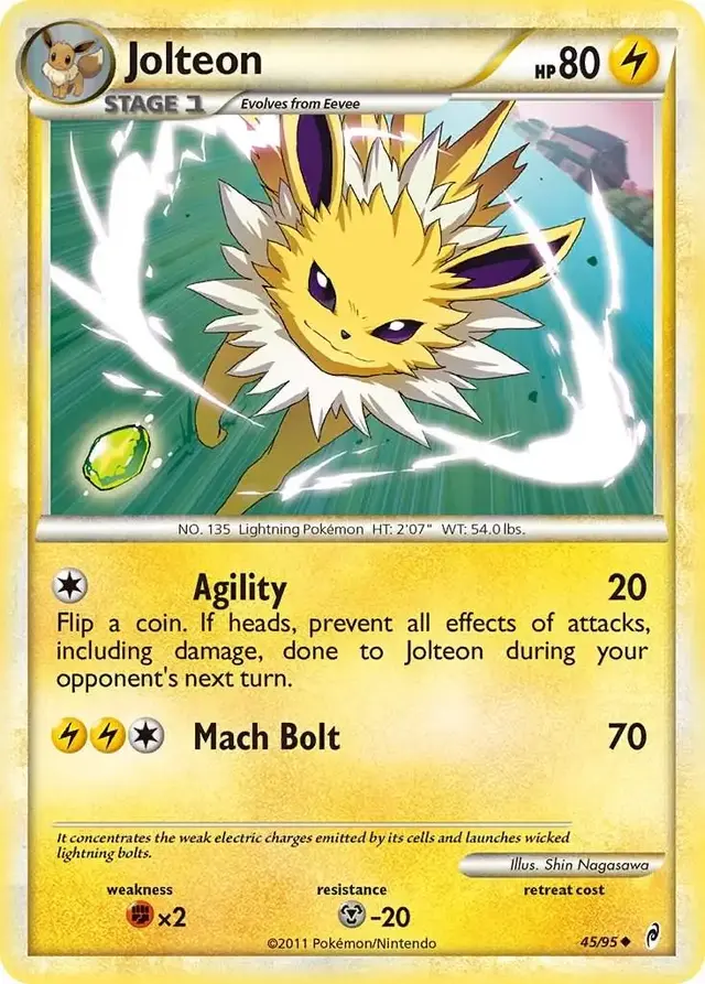 Jolteon - Pokemon Call of Legends #45