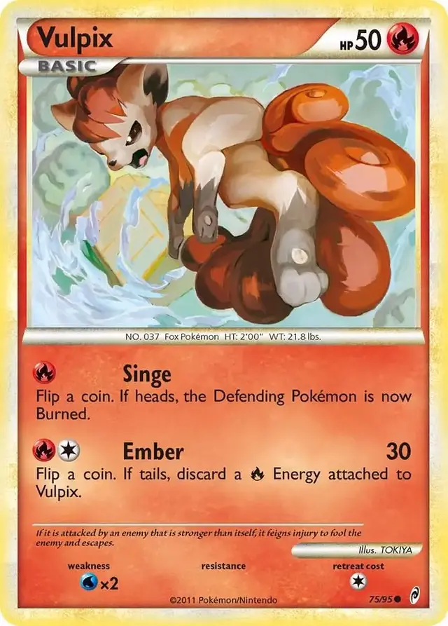 Vulpix - Pokemon Call of Legends #75