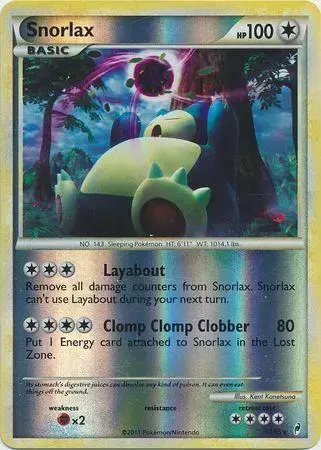 Snorlax [Reverse Holo] - Pokemon Call of Legends #33