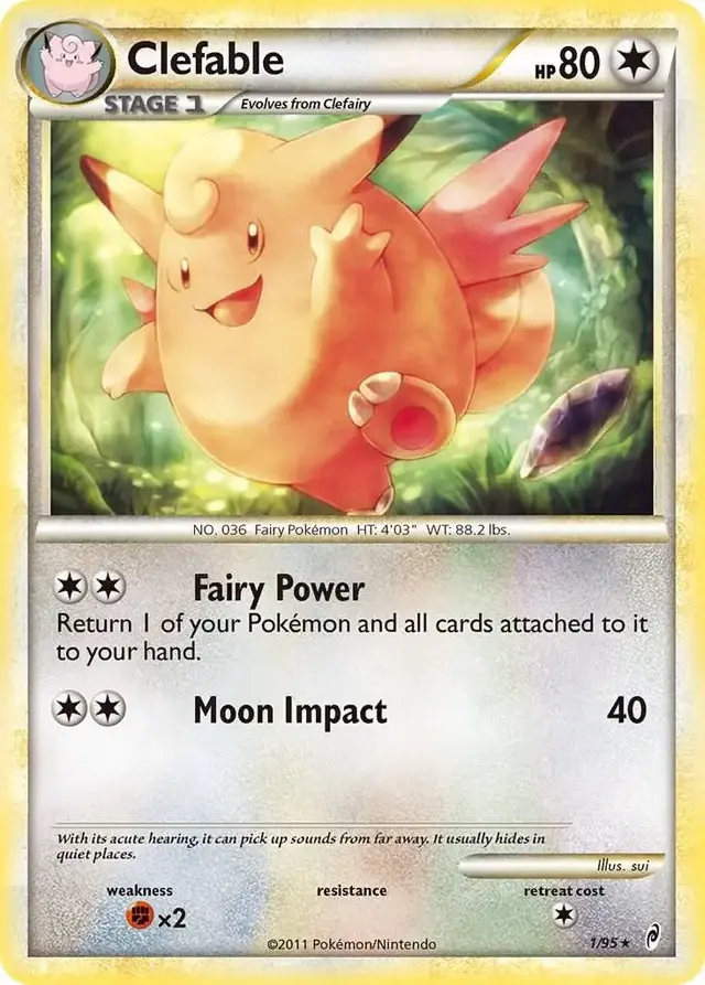 Clefable - Pokemon Call of Legends #1