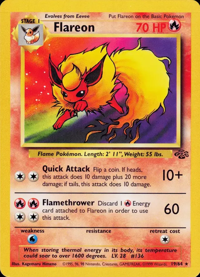 Flareon - Pokemon Jungle #19