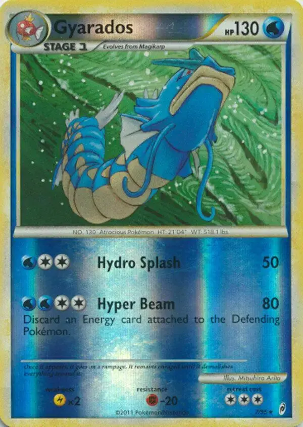 Gyarados [Reverse Holo] - Pokemon Call of Legends #7