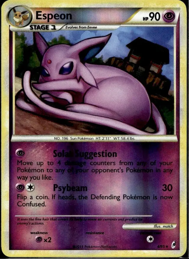 Espeon [Reverse Holo] - Pokemon Call of Legends #4