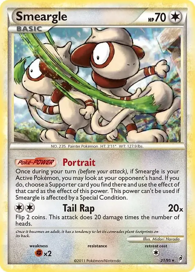 Smeargle - Pokemon Call of Legends #21