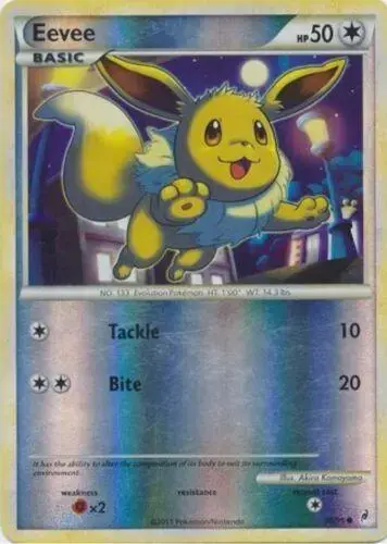Eevee [Reverse Holo] - Pokemon Call of Legends #56