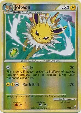 Jolteon [Reverse Holo] - Pokemon Call of Legends #45