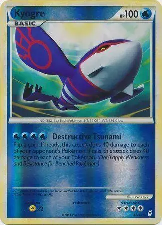 Kyogre [Reverse Holo] - Pokemon Call of Legends #12