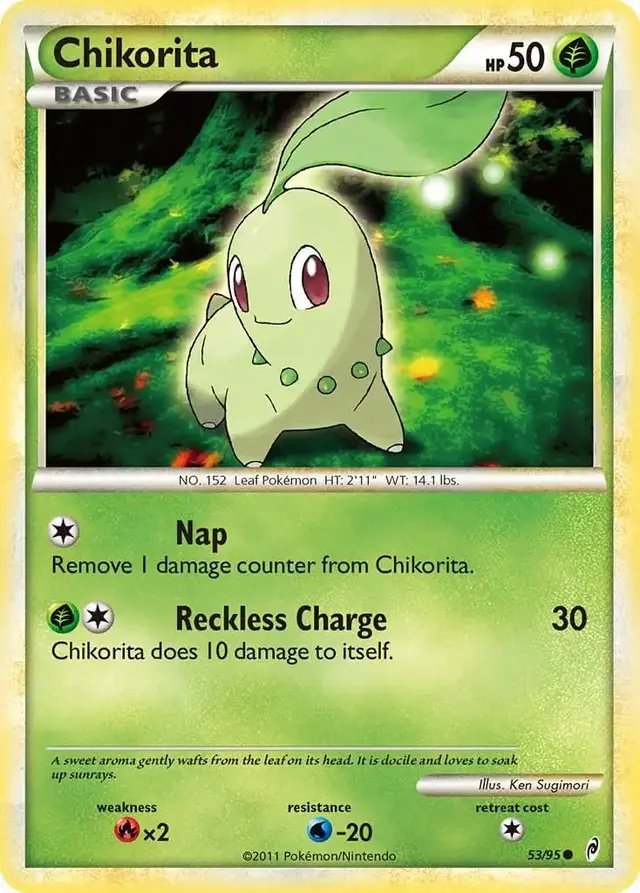 Chikorita - Pokemon Call of Legends #53