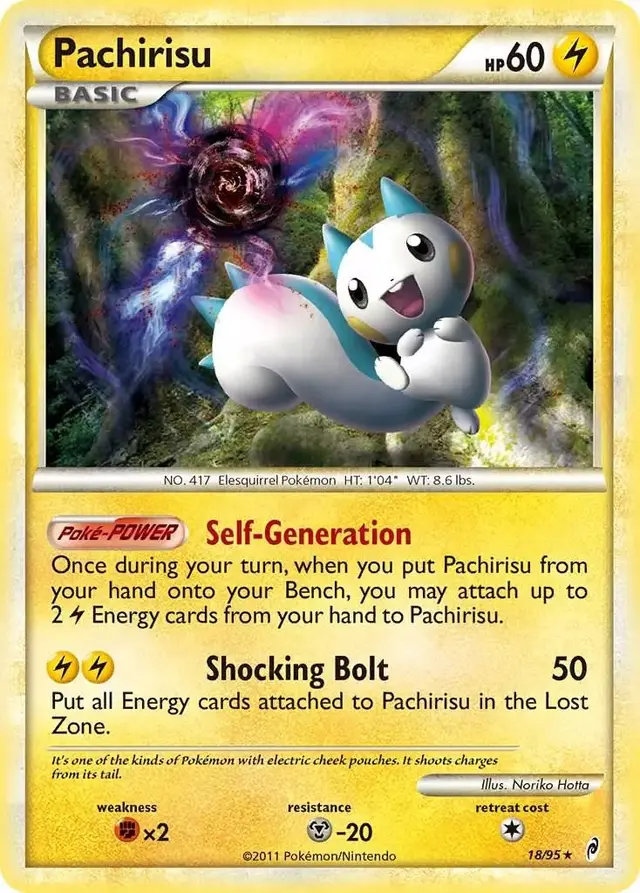 Pachirisu - Pokemon Call of Legends #18