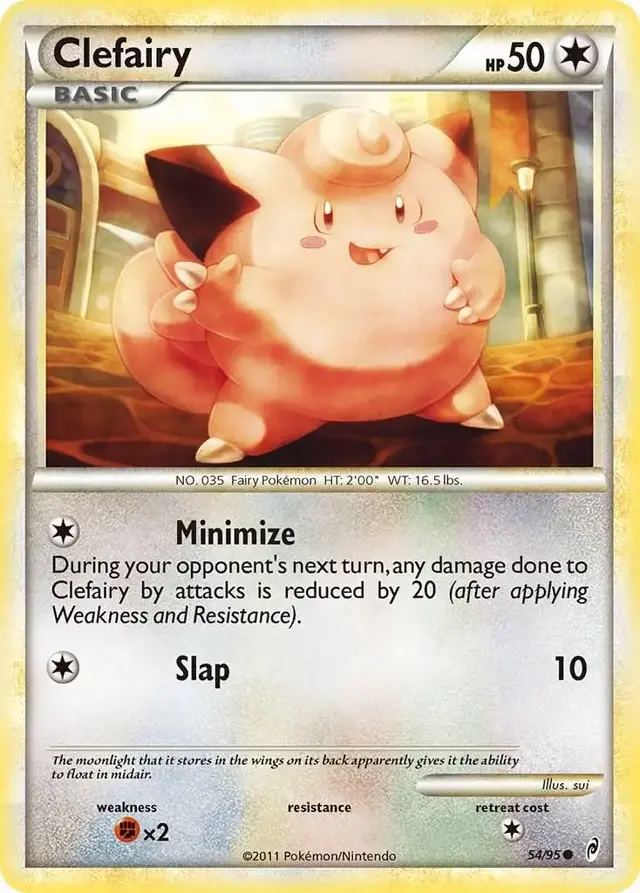 Clefairy - Pokemon Call of Legends #54