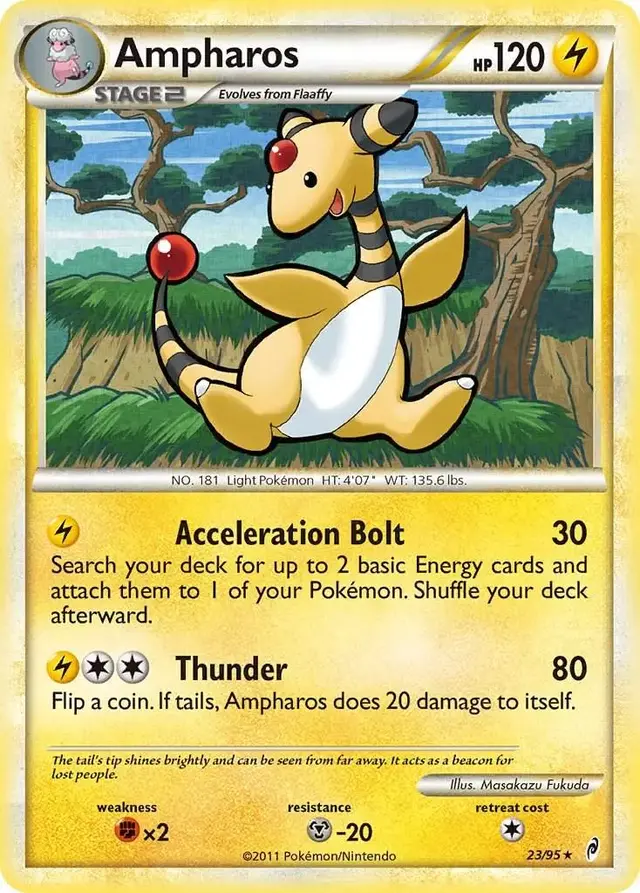 Ampharos - Pokemon Call of Legends #23