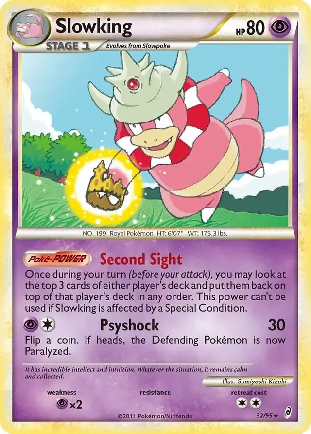 Slowking - Pokemon Call of Legends #32