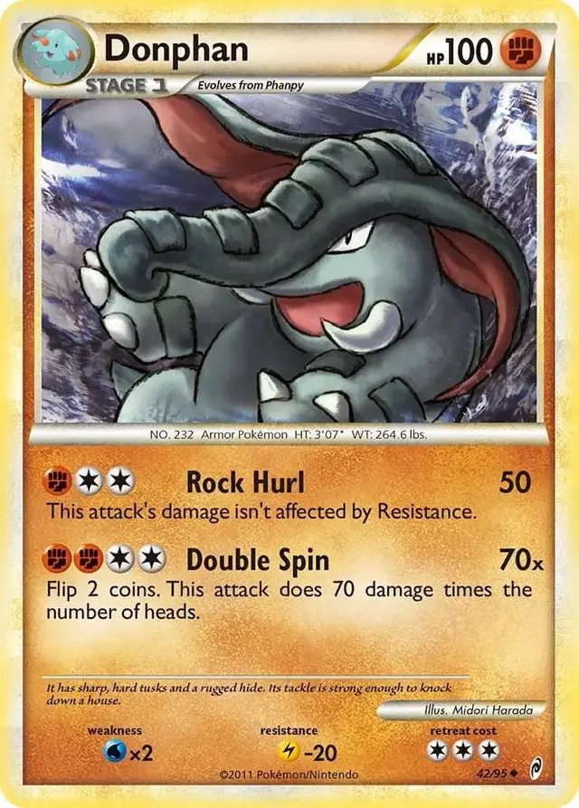 Donphan - Pokemon Call of Legends #42