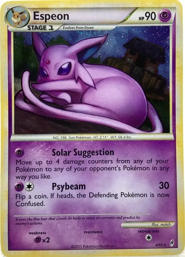 Espeon [Cosmos Holo] - Pokemon Call of Legends #4