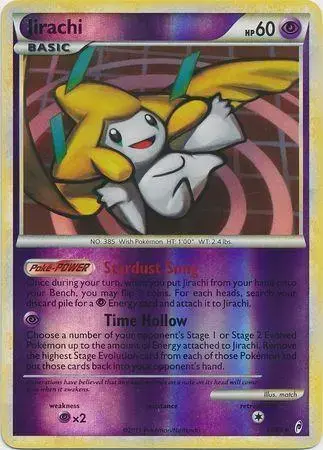 Jirachi [Reverse Holo] - Pokemon Call of Legends #11