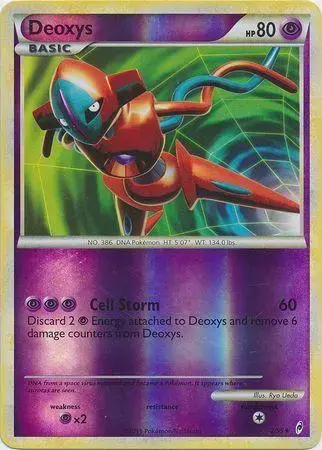 Deoxys [Reverse Holo] - Pokemon Call of Legends #2