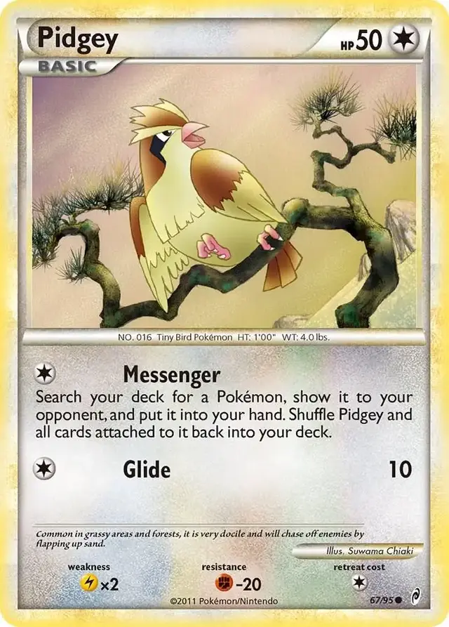 Pidgey - Pokemon Call of Legends #67
