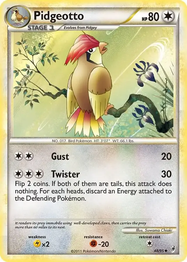 Pidgeotto - Pokemon Call of Legends #48