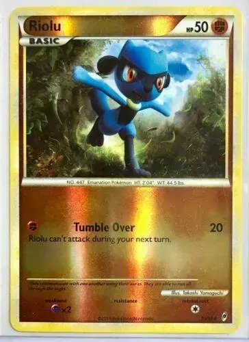 Riolu [Reverse Holo] - Pokemon Call of Legends #50
