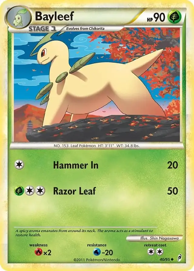 Bayleef - Pokemon Call of Legends #40