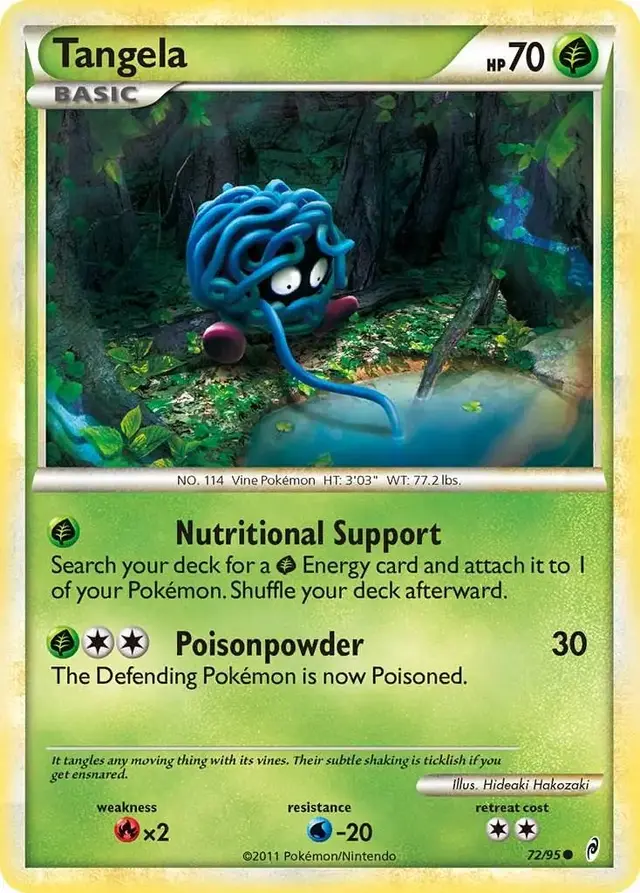 Tangela - Pokemon Call of Legends #72