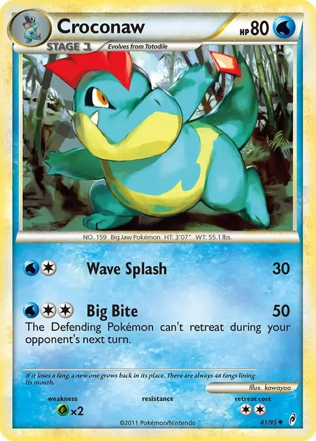 Croconaw - Pokemon Call of Legends #41