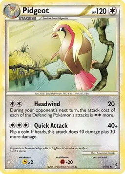 Pidgeot 30 - Pokemon Call of Legends