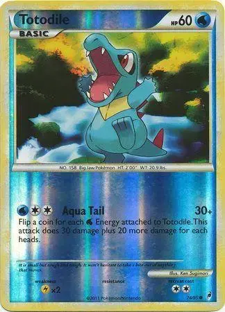Totodile [Reverse Holo] - Pokemon Call of Legends #74