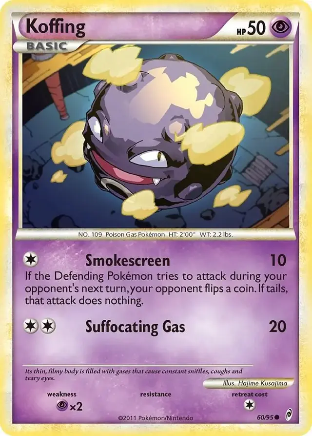 Koffing - Pokemon Call of Legends #60